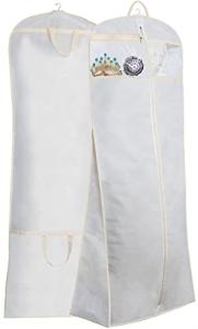 MISSLO 70" Bridal Gown Garment Bag with Pouch