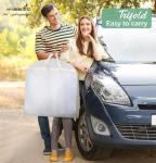 MISSLO 70" Bridal Gown Garment Bag with Pouch