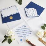 Mother of the Bride Wedding Handkerchief Gift