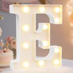 Pooqla LED Marquee Letter Lights for Weddings