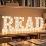 Pooqla LED Marquee Letter Lights for Weddings