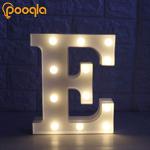 Pooqla LED Marquee Letter Lights for Weddings