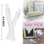 200 Mini Bubble Wands for Weddings and Parties