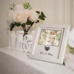 Heart Thumbprint Wedding Frame with Ink Kit