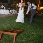 Mr. and Mrs. Wedding Cornhole Bag Set