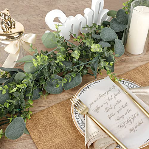 Artificial Eucalyptus Garland Wedding Table Runner Decor Vines