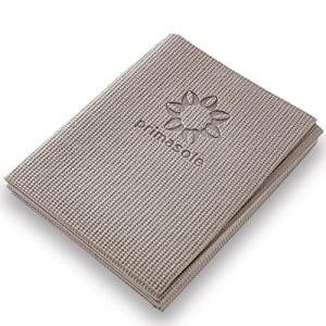 Portable Yoga and Pilates Mat - Brown Gray