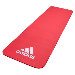 7mm Red Fitness Mat for Comfortable Workouts