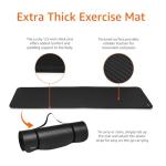 Extra Thick NBR Yoga Mat with Carrying Strap