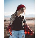 12 Women's Elastic Headbands for Yoga and Running