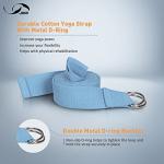 Eco-Friendly Cork Yoga Blocks with Strap - 2 Pack