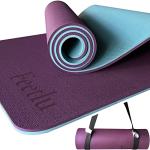 Thick Non-Slip Workout Mat with Carry Strap