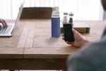 Borosilicate Glass Water Bottle with Bamboo Lid