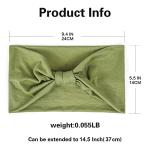 GILI 6 Pack Non-Slip Wide Headbands for Women