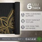 Gaiam 6mm Thick Non-Slip Yoga Mat