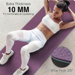 Thick Non-Slip Workout Mat with Carry Strap
