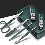 Portable 6-18Pcs Manicure Pedicure Set - Black