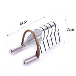 10 Pcs Reusable Aluminum Nail Art Extension Forms