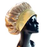 High Elasticity Satin Shower Cap for Women