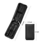 Luxury 6-Piece Black Manicure and Pedicure Set