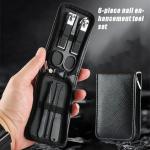 6-Piece Portable Nail Clippers Manicure Set
