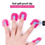 26-Piece Nail Polish Protector Set for Easy Painting