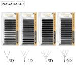 NAGARAKU W Shape Premade Fans Eyelash Extensions