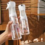 Refillable Continuous Mist Hair Spray Bottles
