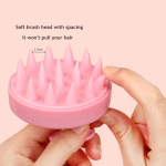 Silicone Scalp Massager & Shampoo Brush Combo