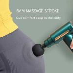 Mini Deep Tissue Massage Gun with Adjustable Speed