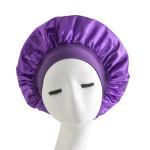 High Elasticity Satin Shower Cap for Women