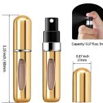 5ml Mini Aluminum Perfume Spray Bottle Set