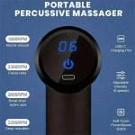 Portable Massage Gun - Deep Tissue Relief, USB Rechargeable