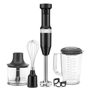 KitchenAid Hand Blender mit Zubehör, Schwarz Matt