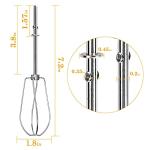 Handmixer Turbo Rührbesen für KitchenAid Modelle
