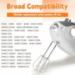 Kitchenaid Hand Mixer Aufsätze aus Edelstahl