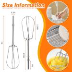 Kitchenaid Hand Mixer Aufsätze aus Edelstahl