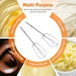 Kitchenaid Hand Mixer Aufsätze aus Edelstahl