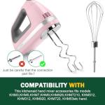 KüchenAid Handmixer Zubehör Set mit Rührbesen