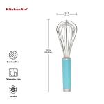 KitchenAid 10.5-Inch Gourmet Utility Whisk, Aqua Sky