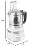 KitchenAid 7-Cup Food Processor in Weiß