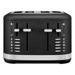 KitchenAid 4-Slice Toaster in Cast Iron Black