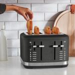 KitchenAid 4-Slice Toaster in Cast Iron Black