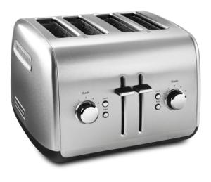 KitchenAid 4 Slice Toaster in Edelstahl