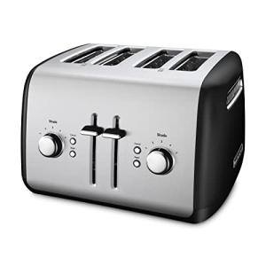 Kitchenaid Toaster 4-Scheiben, Hochheber, Onyx Schwarz