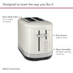 KitchenAid 2-Slice Toaster in Porcelain White