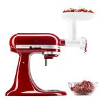 KitchenAid KSMFGA Fleischwolf-Aufsatz, Weiß