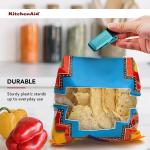 KitchenAid Set of 4 Small Bag Clips - Aqua Sky