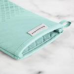 KitchenAid Asteroid Ofenhandschuhe 2er Set, Aqua