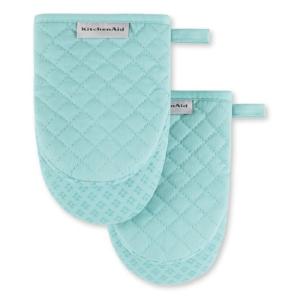 KitchenAid Mini Ofenhandschuhe 2er Set, Aqua